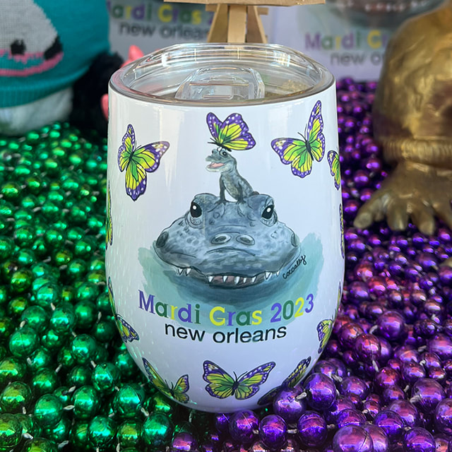 New Orleans Tumbler, Mardi Gras Wine Tumber, NOLA Bachelorette Trip, New  Orleans Trip Gift, Mardi Gras Cup, Masquerade Party Cups -  Israel